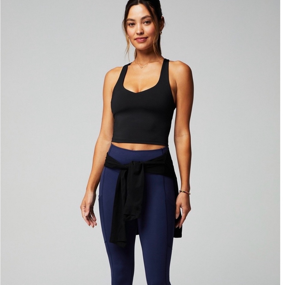 Fabletics Anywhere Cropped Built-In Bra Tank - Picture 7 of 7